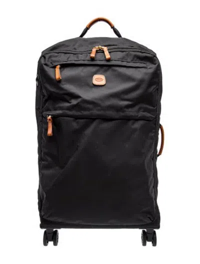 Pre-owned Bric's Nylon Suitcase In Black