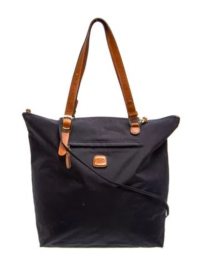 Pre-owned Bric's Nylon Tote In Black