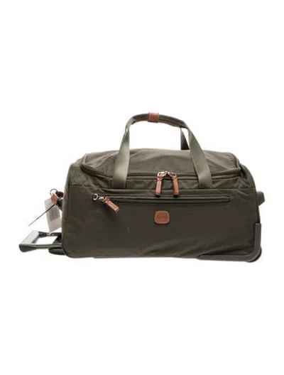 Pre-owned Bric's Nylon Weekender Bag In Grey