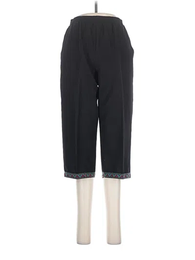 Pre-owned Briggs New York Casual Pants In Black