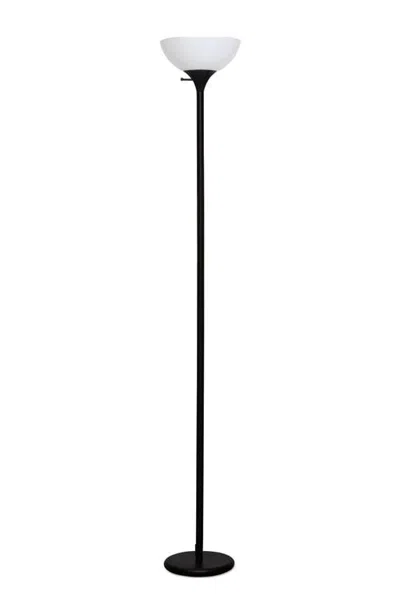 Brightech Sky Dome 72 In. Classic Black Industrial 1-light 3-way Dimming Led Floor Lamp