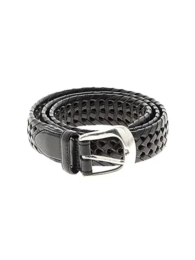 Pre-owned Brighton Leather Belt In Black