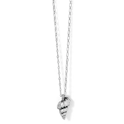 Brighton Women's Wentletrap Shell Necklace In Silver