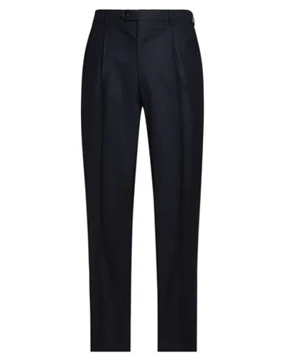 Brioni Man Pants Midnight Blue Size 34 Super 110s Wool