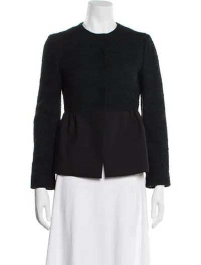 Pre-owned Brioni Virgin Wool Jacket In Black