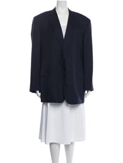 Pre-owned Brioni Wool Blazer In Blue