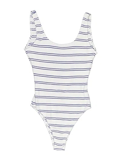 Pre-owned Brixton Bodysuit In White