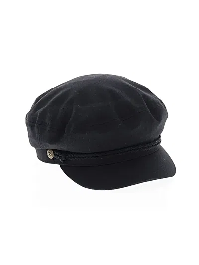 Pre-owned Brixton Hat In Black