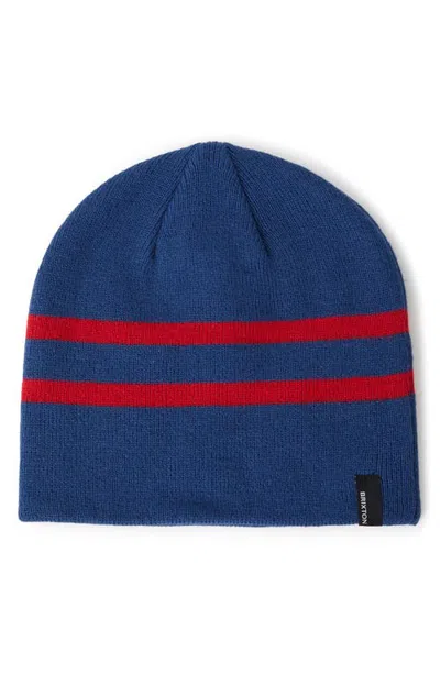 Brixton Stripe Skully Beanie In Multi