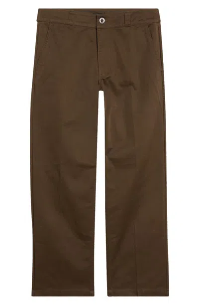 Brixton Trademark Chinos In Walnut Brown