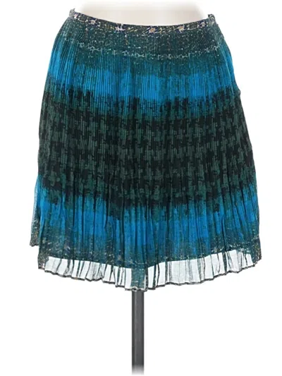 Pre-owned Broadway & Broome Casual Skirt In Teal
