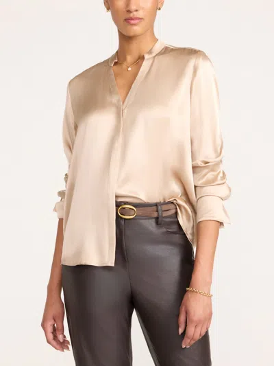 Brochu Walker The Elora Blouse In Neutral