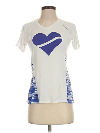 Pre-owned Brooks Active T-shirt In White