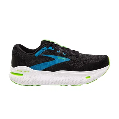 Pre-owned Brooks Ghost Max 4e Wide 'black Atomic Blue' | Men's Size 11.5