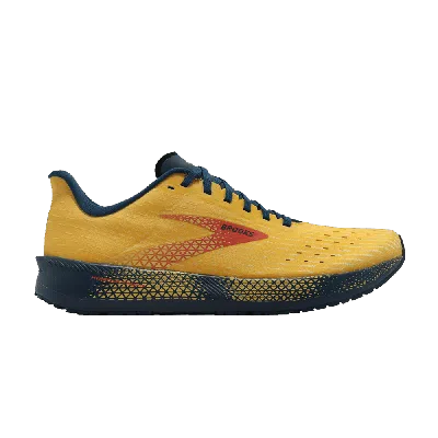 Pre-owned Brooks Hyperion Tempo 'yellow Navy'