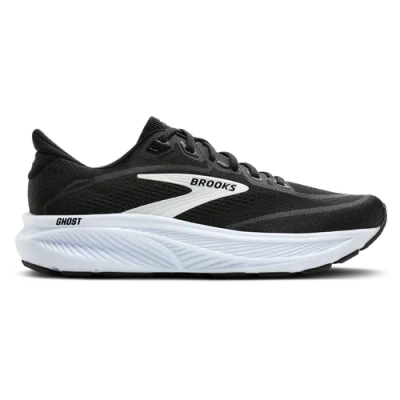 Brooks Mens  Ghost 18 In White/black/grey