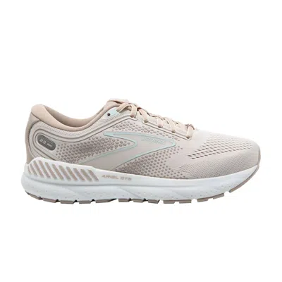 Pre-owned Brooks Wmns Ariel Gts 23 Wide 'chateau Grey White Sand' | Cream | Women's Size 8.5