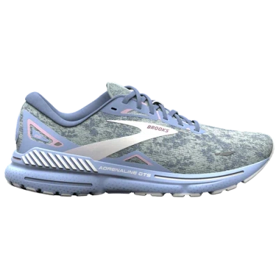 Brooks Womens  Adrenaline Gts 23 In Blue/open Air/pink