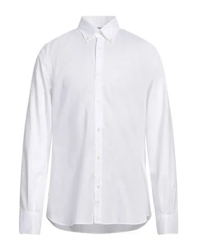 Brooksfield Man Shirt White Size 17 ½ Cotton