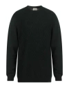 Brooksfield Man Sweater Dark Green Size 46 Polyamide, Viscose, Wool, Cashmere