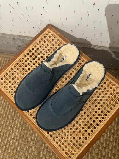 Brunch Women's L'amour Round Toe Slipper In Navy In Blue