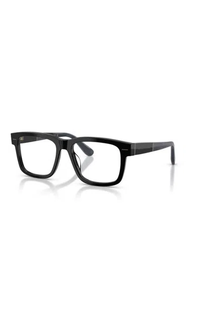 Brunello Cucinelli 54mm Square Optical Glasses In Black