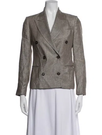 Pre-owned Brunello Cucinelli Blazer In Neutrals