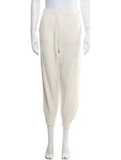 Pre-owned Brunello Cucinelli Cashmere Wide Leg Pants W/ Tags In Neutrals