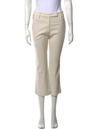 Pre-owned Brunello Cucinelli Flared Pants In Neutrals