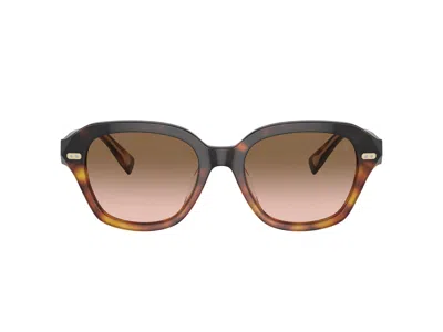 Brunello Cucinelli Gold 0bc4004s Tortoiseshell Acetate Oversized Square Sunglasses In Multi