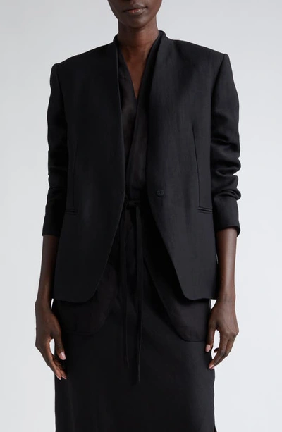 Brunello Cucinelli Layered Look Blazer In Black