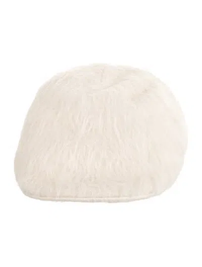 Pre-owned Brunello Cucinelli Neutral Alpaca Fur Flat Cap In Neutrals