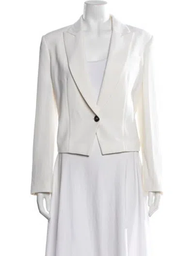 Pre-owned Brunello Cucinelli Virgin Wool Blazer W/ Tags In White
