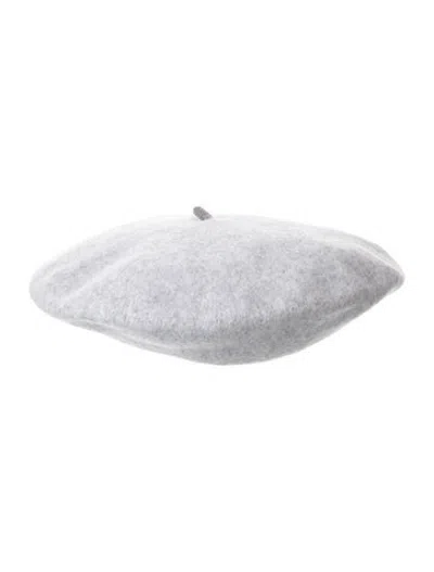 Pre-owned Brunello Cucinelli Wool Cap  W/tags In Grey