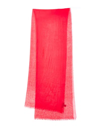 Bruno Magli Cashmere-blend Scarf In Red