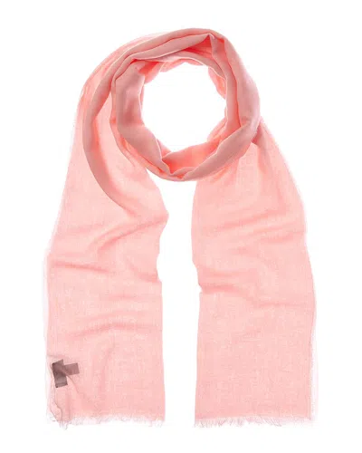 Bruno Magli Cashmere-blend Scarf In Pink