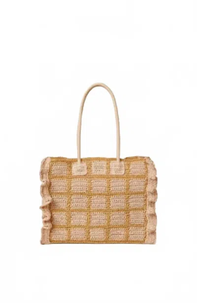 Btb Los Angeles Women's Hampton Tote Bag In Beige