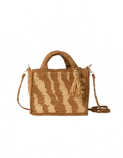 Btb Los Angeles Women's Sahara Mini Bag In Natural/taupe In Gold