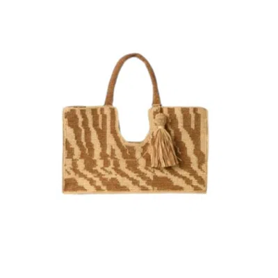Btb Los Angeles Women's Sahara Tote Bag In Natural/taupe In Beige