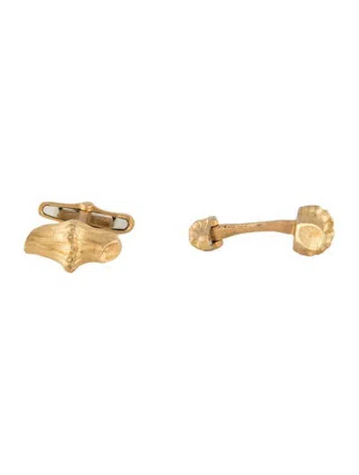 Pre-owned Buccellati 18k Cufflinks In Multicolor