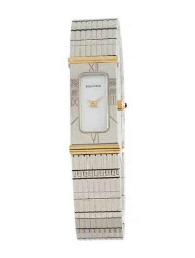 Pre-owned Bucherer Classic Watch, 13mm In Multicolor