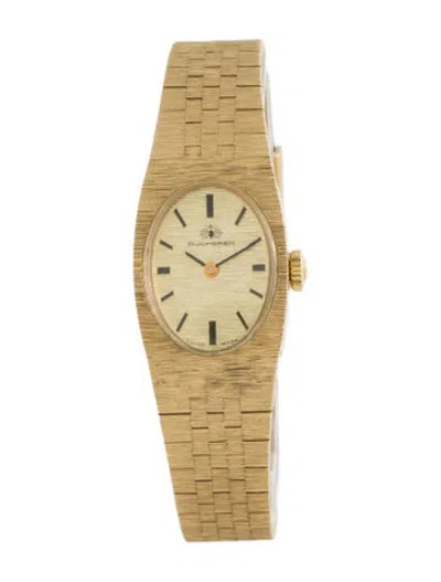Pre-owned Bucherer Classic Watch, 18mm In Multicolor