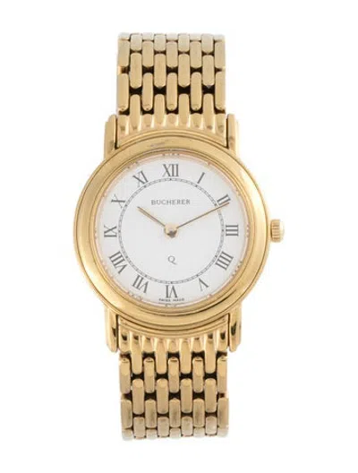 Pre-owned Bucherer Classic Watch, 26mm In Multicolor