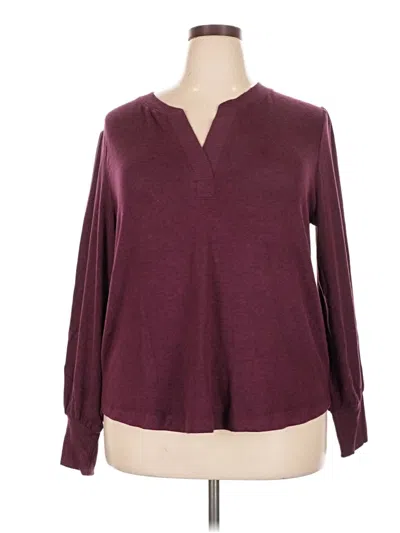 Pre-owned Buffalo By David Bitton Pullover Sweater In Burgundy