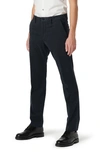 Bugatchi Flat Front Stretch Chinos In Black