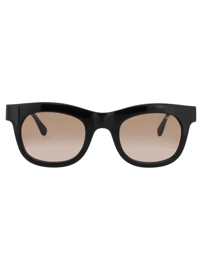 Bugatti 70 Sunglasses In Bk/24k - Black/24k - Brown Gradient