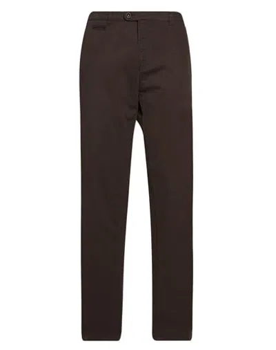 Bugatti Man Pants Tan Size 44 Cotton, Elastane In Brown