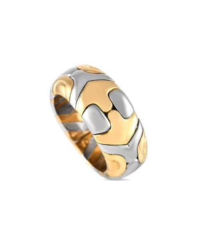 Bulgari 18k Alveare Ring (authentic ) In Gold