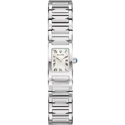 Bulova Harmony Diamond Bracelet Watch In Silver-tone