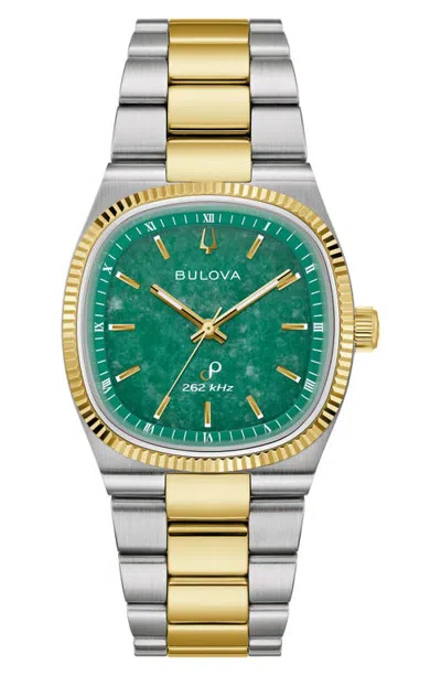 Bulova Super Seville Magnesite Bracelet Watch In Multi